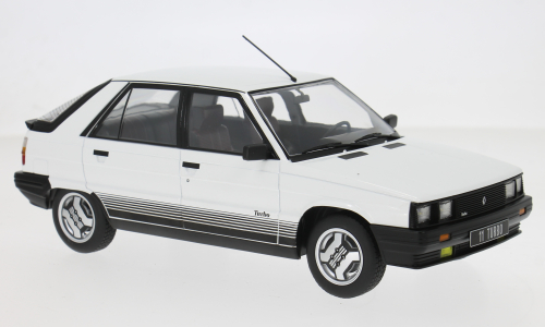 Renault 11 Turbo 1985 Wit - 1:18